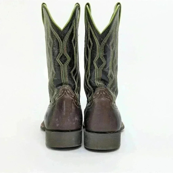 Ariat Kid's Live Wire Western Square Toe Boots - 5 - Picture 4 of 12